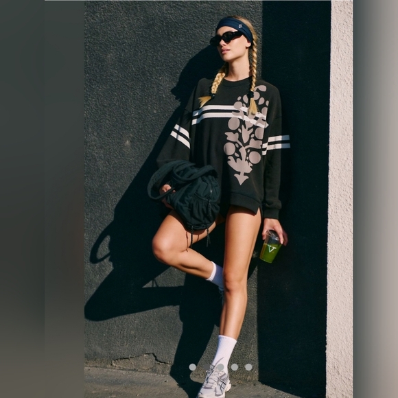 Free People Movement All Star Buti Logo Pullover Nordic Trail Combo - Picture 4 of 11